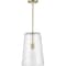 Progress Lighting Clarion Collection Satin Brass One-Light Medium Pendant P500242-012 - alternate 3